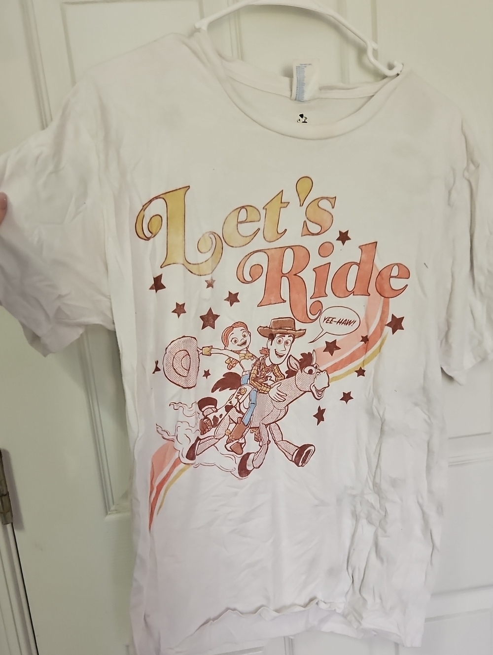 Let’s Ride Vintage Disney Graphic Tee - Womens Shirt